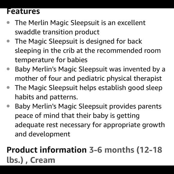 Set of 2 Merlin’s Magic Sleepsuits - 3 to 6 months - Picture 2 of 5